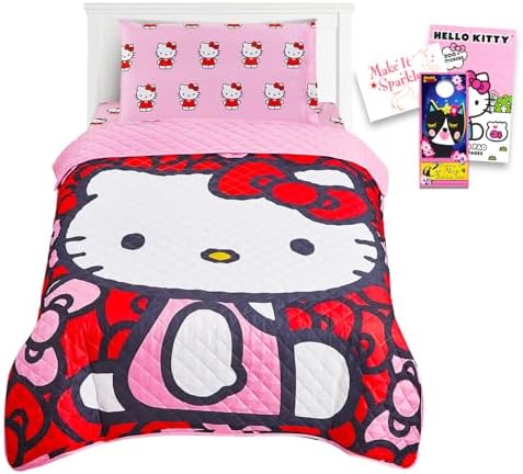 Hello Kittys Sweet Twin Bedding Set