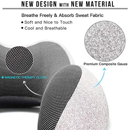 MLVOC Travel Pillow Memory Foam Neck Support