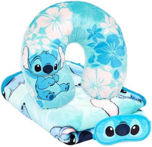Snice Travel Set for Kids Lilo Stitch Characters