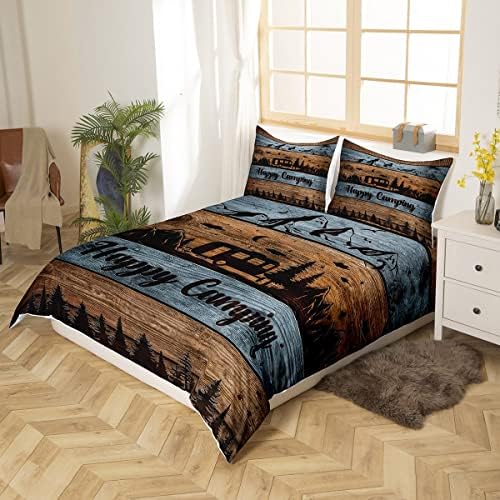 EroSure Twin campingComfort Duvet Cover Set - 3D Print Soft Machine Washable