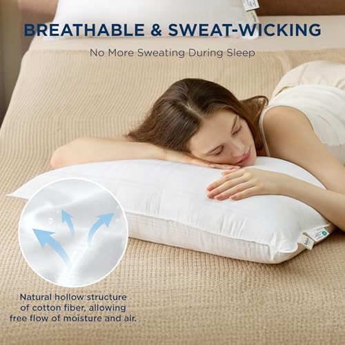 Bedsure Luxurious Orthopedic Bed Pillows