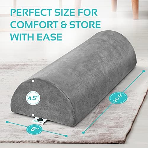 Sturdy Half-Moon Leg Pillow