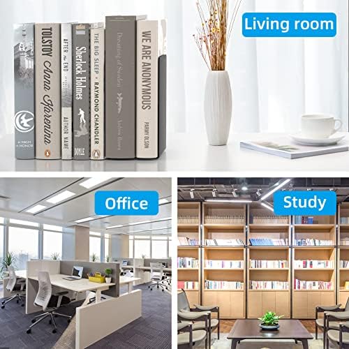 VFINE Metal Bookends - Heavy Duty Best for Stacking Black