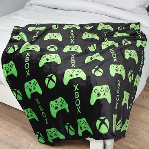 Game Controller Throw Blanket 46x60 inches Vibrant Design
