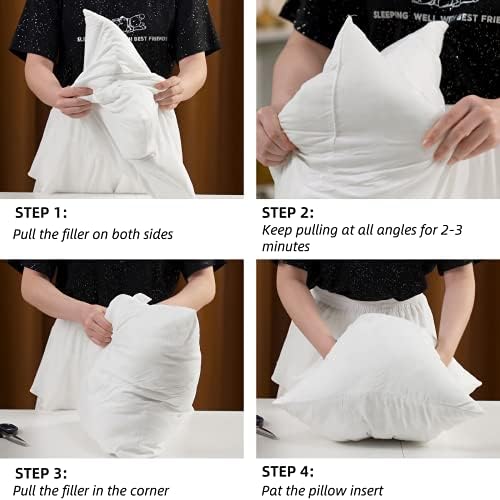 Premium 7D Fiber Pillow Insert for Soft Comfort Style