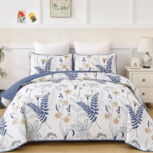 Anibedding Floral Quilt King Set