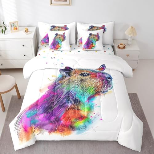 Cute Comfortable 7-Piece Full Bedding Set for Kids