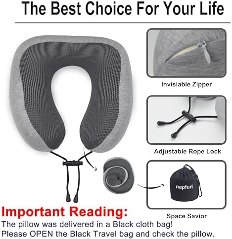 Napfun Neck Pillow for Travelers