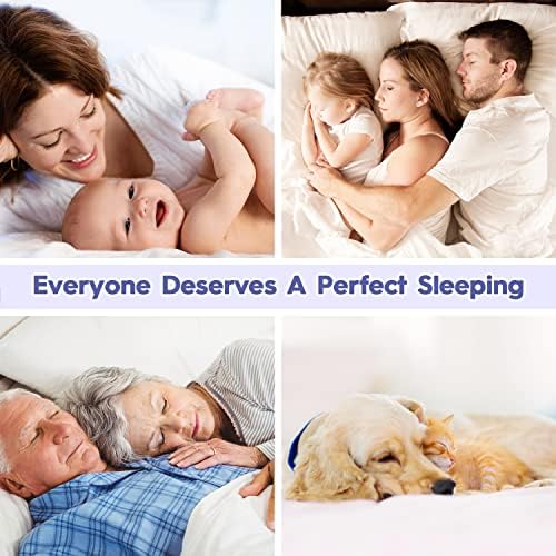ABENE - Queen mattress topper - Back pain relief extra soft