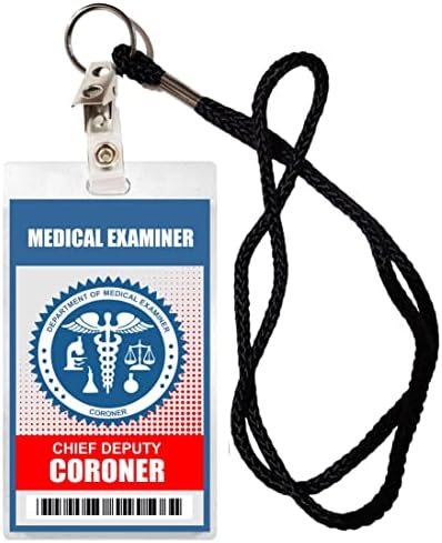 Dead Head Props Halloween Costume Lanyard