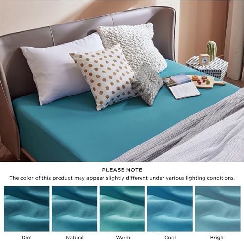 Bedsure King Fitted Sheet - Soft Durable Bedding