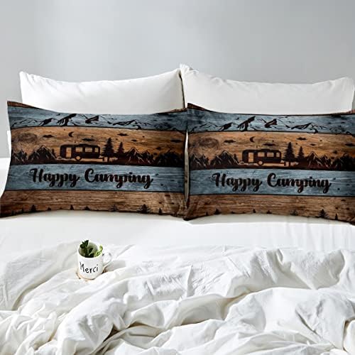 EroSure Twin campingComfort Duvet Cover Set - 3D Print Soft Machine Washable