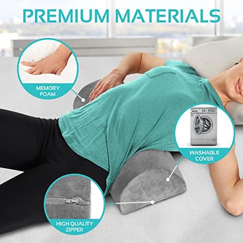 Sturdy Half-Moon Leg Pillow