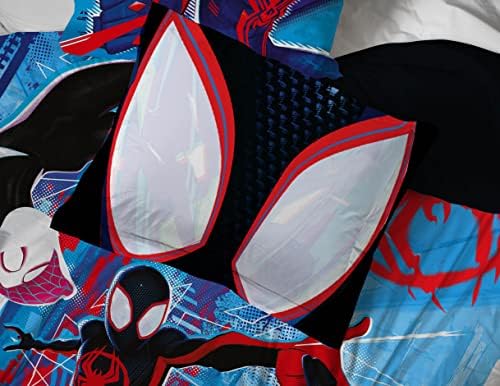 Spider-Verse Glitch Marvel Spiderman 7 Piece Bed Set