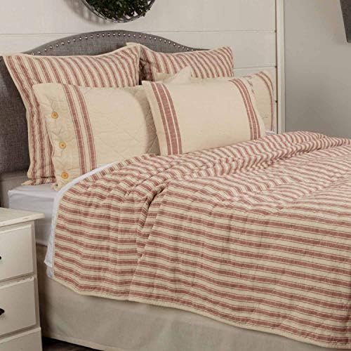 Piper Classics Market Place Red California King Quilt