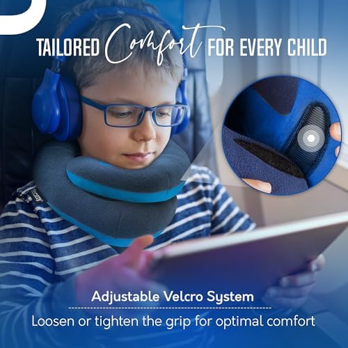 BCOZZY Kids Travel Neck Pillow Comfort Support for Little Ones