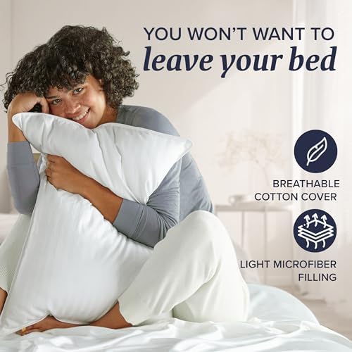 Beckham Hotel Collection Cooling Gel Memory Pillow Set - Queen Size