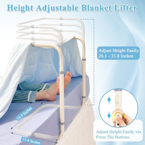 Zelen Blanket Lifter for Feet - elevate your sleep experience