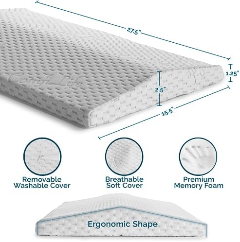 ComfiLife Lumbar Support Pillow for Back Pain Relief