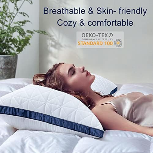 Luxury Hotel Origin Breathable Soft Supportive King Size Pillows Set