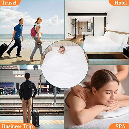 2-Pack Disposable Bed Sheet Set Fits King Size Beds