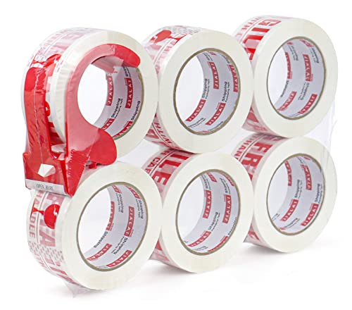 Fragile Tape with Care Sealing for Heavy-Duty Use