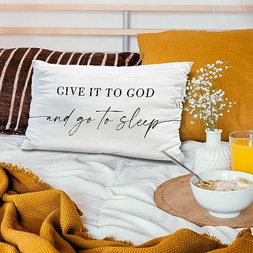 Knibeo 12x20 Flannel Pillow Cover White 1