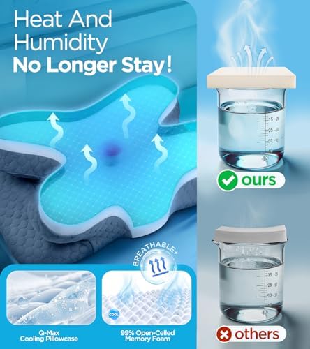 Cooling Ergonomic Cervical Pillow