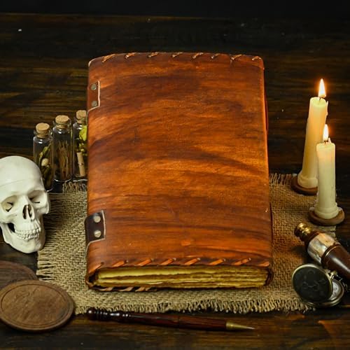 Mystic Hocus Pocus Leather Journal 13x10
