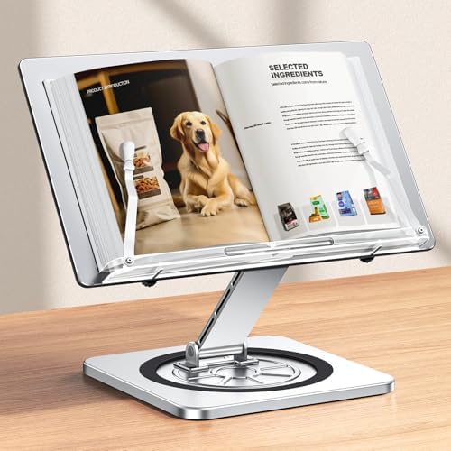 Elevate Your Reading Experience with Our 360 Swivel Book Stand