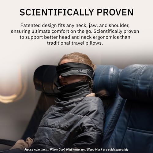 Travel Pillow with Neck Support for Airplanes - following your own pace