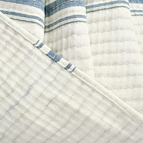 Cozy Farmhouse Stripe Blanket