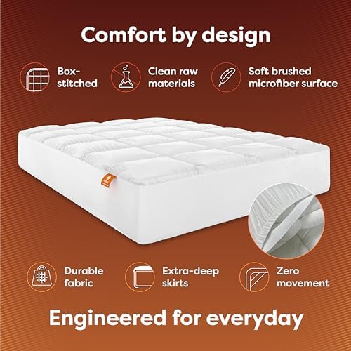 HOSPITOLOGY Hypoallergenic Mattress Cover Twin XL 39x80