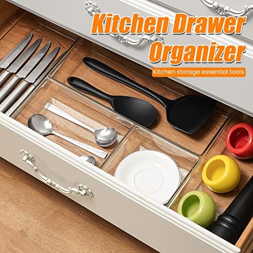 6-Pack Acrylic Drawer Organizers