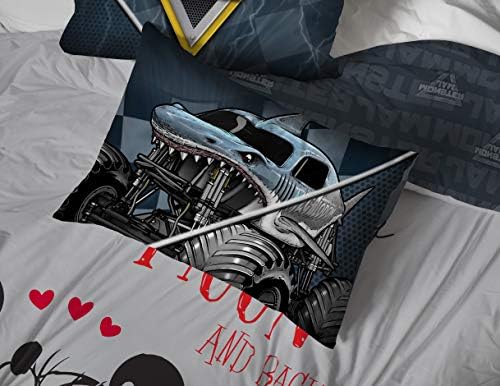 Jay Franco Monster Jam Slash 7-Piece Full Bed Set