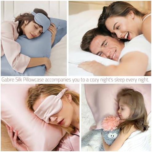 Multipack Mulberry Silk Pillowcase Set for Hair and Skin Protection