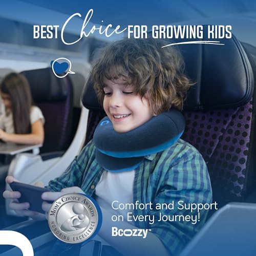 BCOZZY Kids Travel Neck Pillow Comfort Support for Little Ones