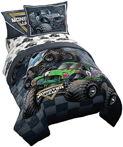Jay Franco Monster Jam Slash 7-Piece Full Bed Set