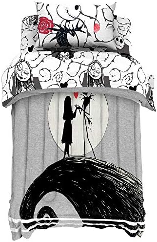 Jay Franco Disney Nightmare Before Christmas Moonlight Twin Bed Set