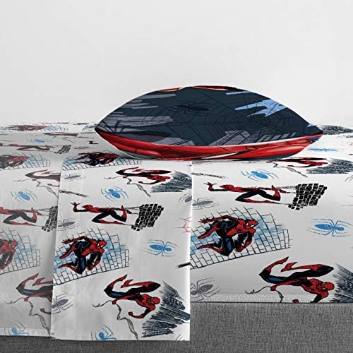 Jay Franco Marvel Spiderman Crawl Twin Sheet Set 3 Piece