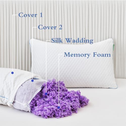 Cooling Memory Foam Pillows for Sleepers