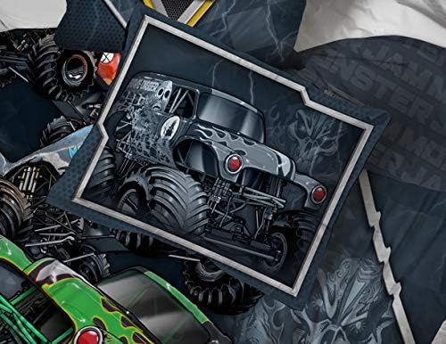 Jay Franco Monster Jam Slash 7-Piece Full Bed Set