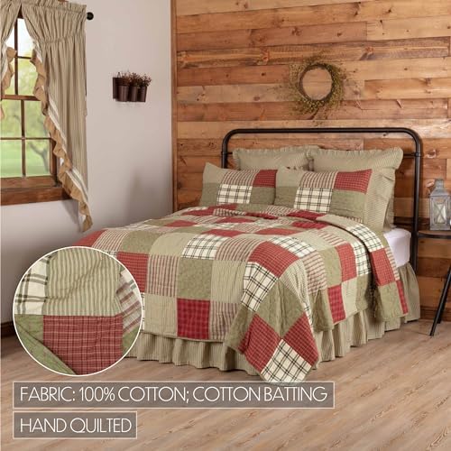 VHC Brands Prairie Winds Patchwork Quilt
