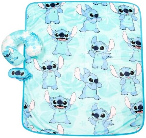 Snice Travel Set for Kids Lilo Stitch Characters