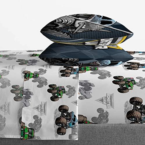 Jay Franco Monster Jam Slash 7-Piece Full Bed Set