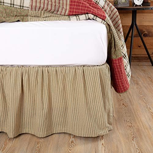 Luxurious Country Bed skirt Farmhouse-Inspired Bedding for King Beds