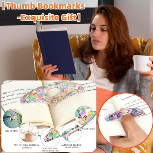 Bamboo Triangle Bookmark with Drink Holder Perfect for Reading in the USA