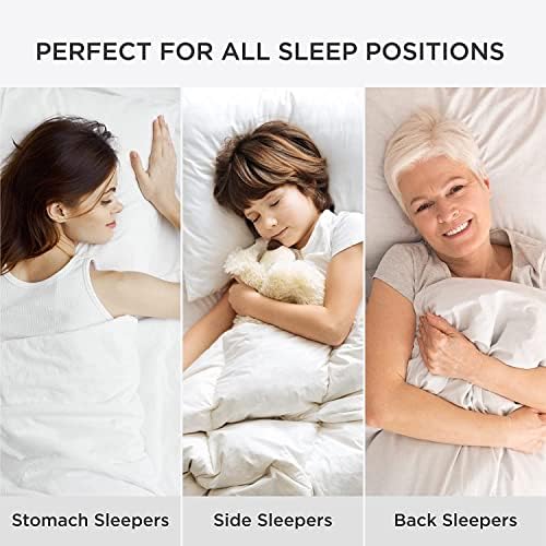 Bedsure Hotel Quality Queen Size Bed Pillows Set