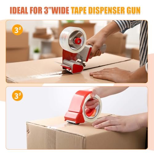 12 Roll Clear Packing Tape Perfect for Shipping Mailing
