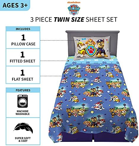 Paw Patrol Super Soft Microfiber Sheet Set